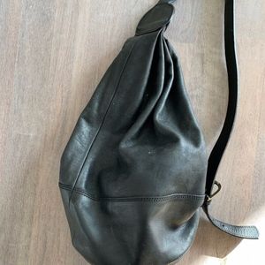 Frye Leather sling/backpack